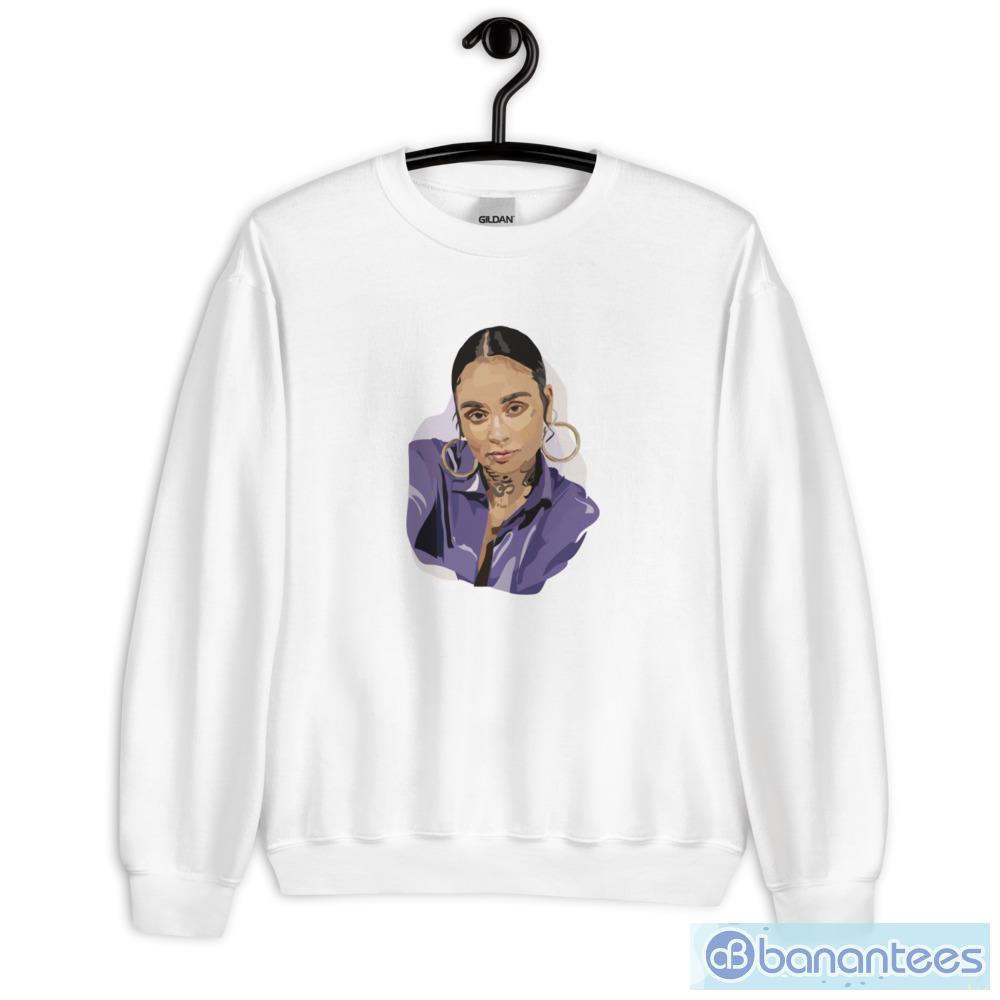 Kehlani white print day T shirts - Banantees