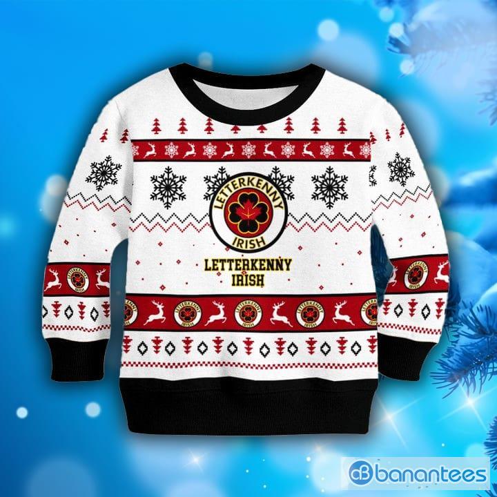 Letterkenny Irish Personalized White Ugly Christmas Sweater Product Photo 2