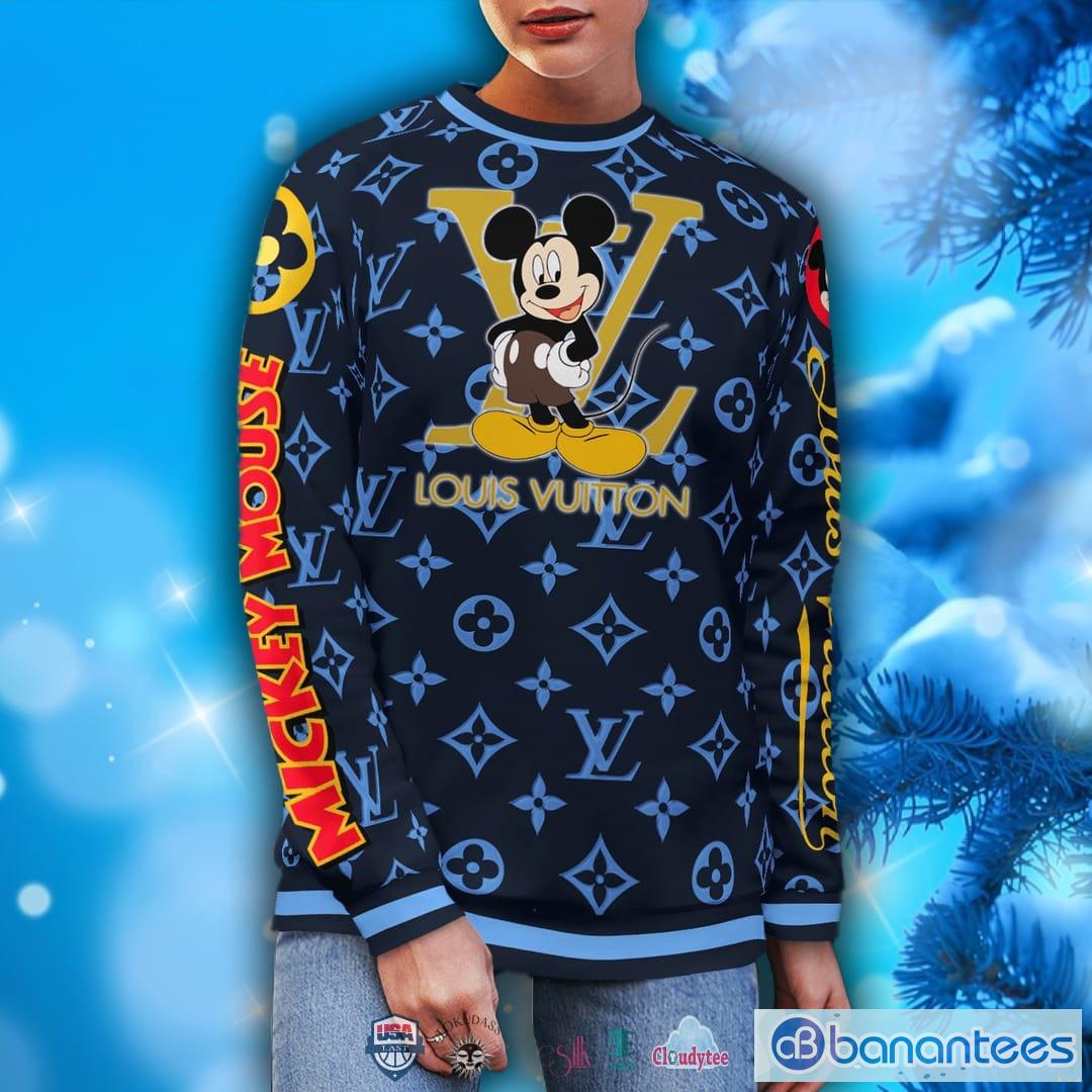 Mickey Mouse LV Louis Vuitton shirt hoodie sweater long sleeve and tank  top