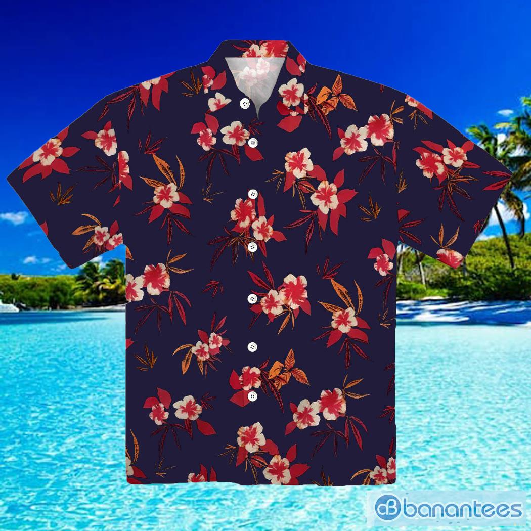 Eletees Luke Bryan Aloha Orange Sunset Hawaiian Shirt American Idol