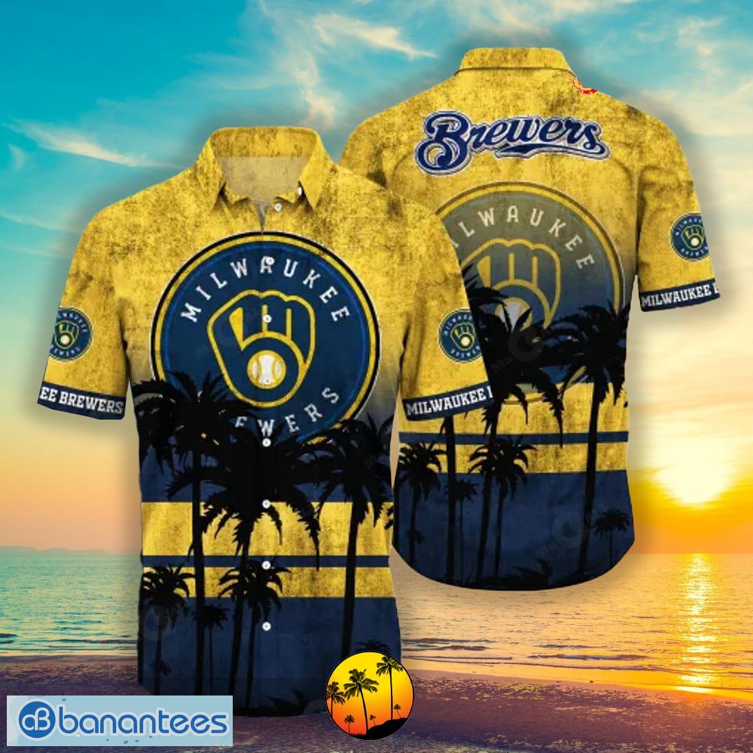 Milwaukee Brewers MLB For Sports Fan Full Print Hawaiian Beach Shirt -  Senprintmart Store