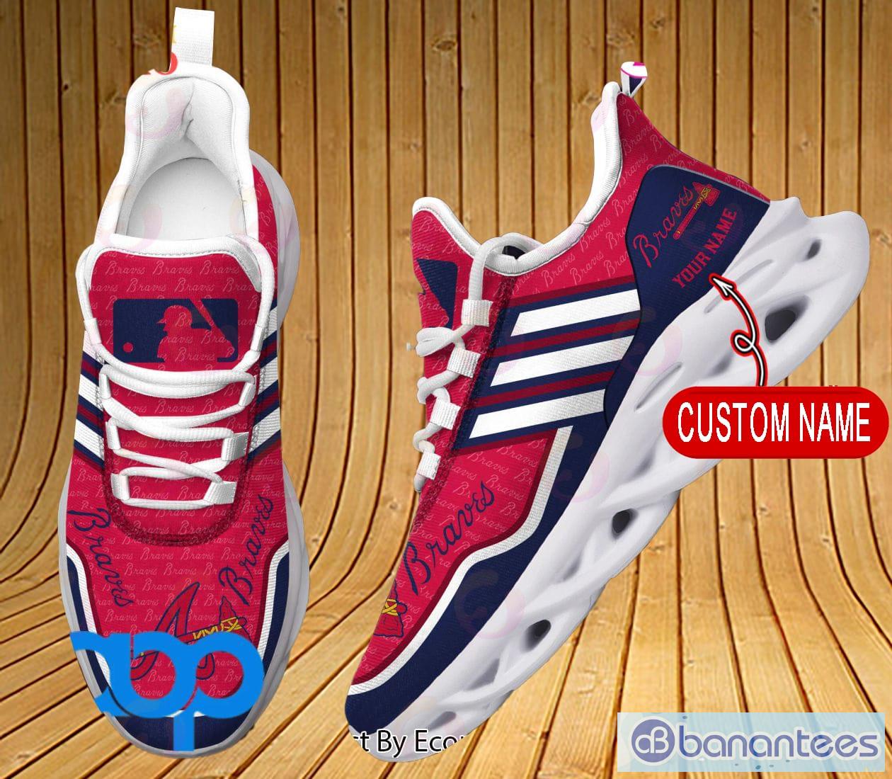 MLB Boston Red Sox Custom Name New Clunky Max Soul Shoes