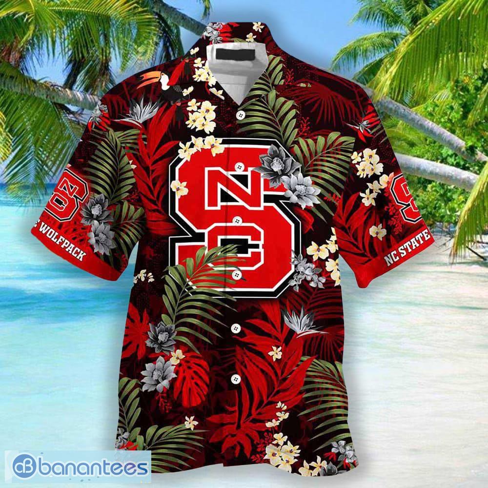 NC State Wolfpack 3D Hawaiian Shirt Grunge Polynesian TattooNCAA Summer  Beach For Fans Gift - Banantees