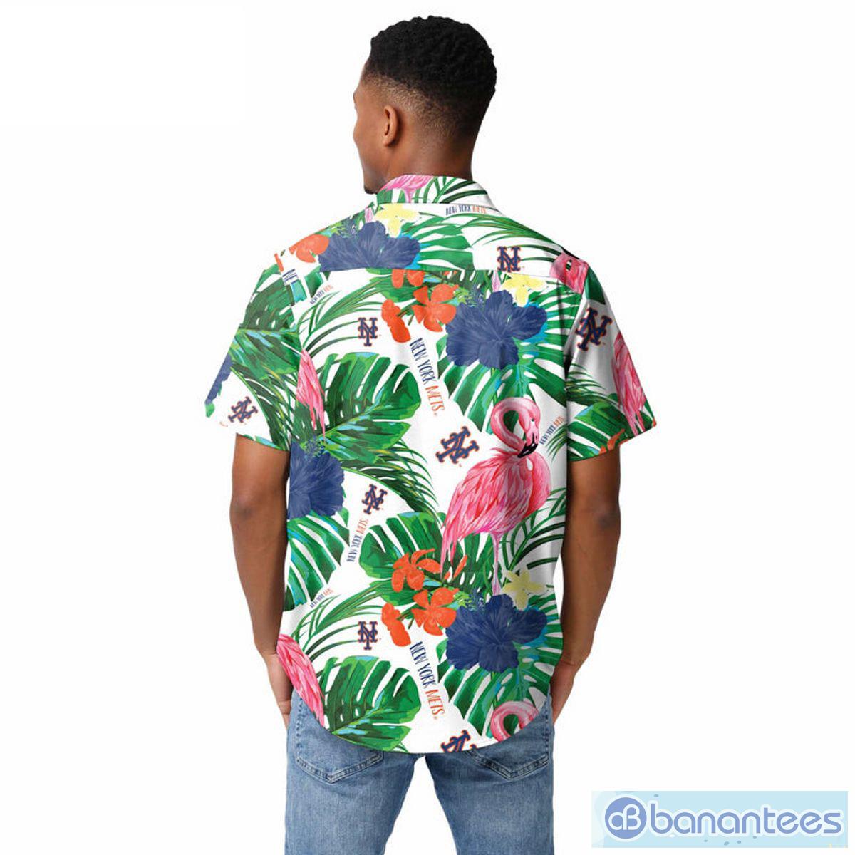 New York Mets Mlb Mens Flamingo Hawaiian Shirts For Men And Women