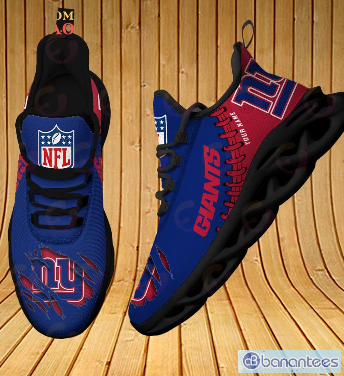 Custom Name Nfl Teams New York Giants Personalized Name Max Soul Shoes  Sport Gift - Banantees