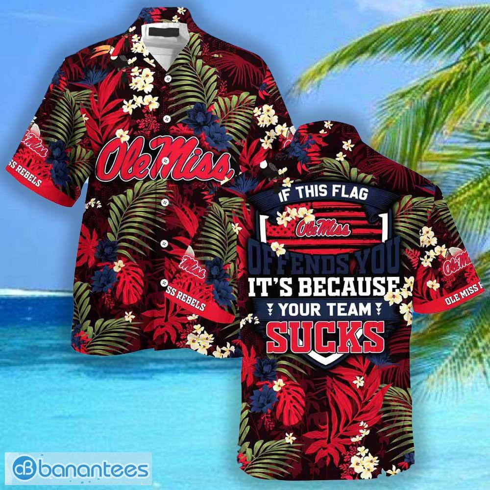 Ole miss hawaiian store shirt