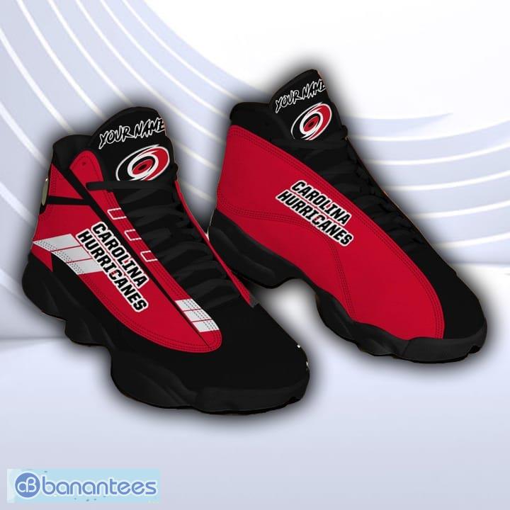 Custom Name Detroit Red Wings Air Jordan 13 Sneaker Shoes - Banantees