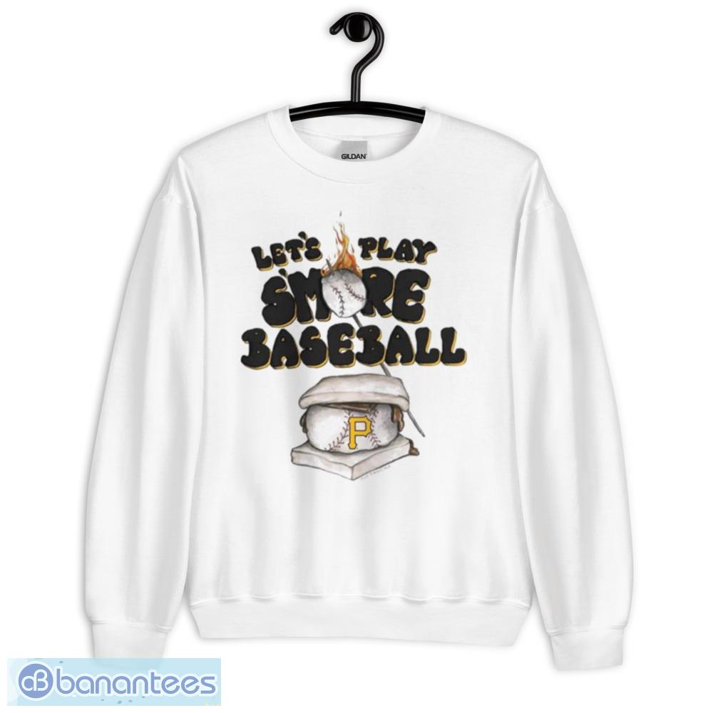 Women's Tiny Turnip Black Pittsburgh Pirates Baseball Love T-Shirt Size: Small