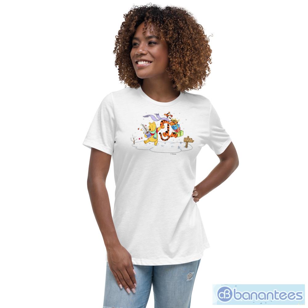 Pooh & Tigger Christmas Gifts Winnie The Pooh Graphics T Shirts - 6400 Womens Relaxed Short Sleeve Jersey Tee Pooh & Tigger Christmas Gifts Winnie The Pooh Graphics T Shirts - 6400 Womens Relaxed Short Sleeve Jersey Tee