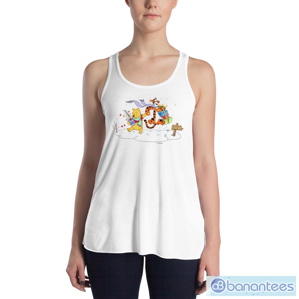 Pooh & Tigger Christmas Gifts Winnie The Pooh Graphics T Shirts - 8800 Womens Flowy Racerback Tank Pooh & Tigger Christmas Gifts Winnie The Pooh Graphics T Shirts - 8800 Womens Flowy Racerback Tank
