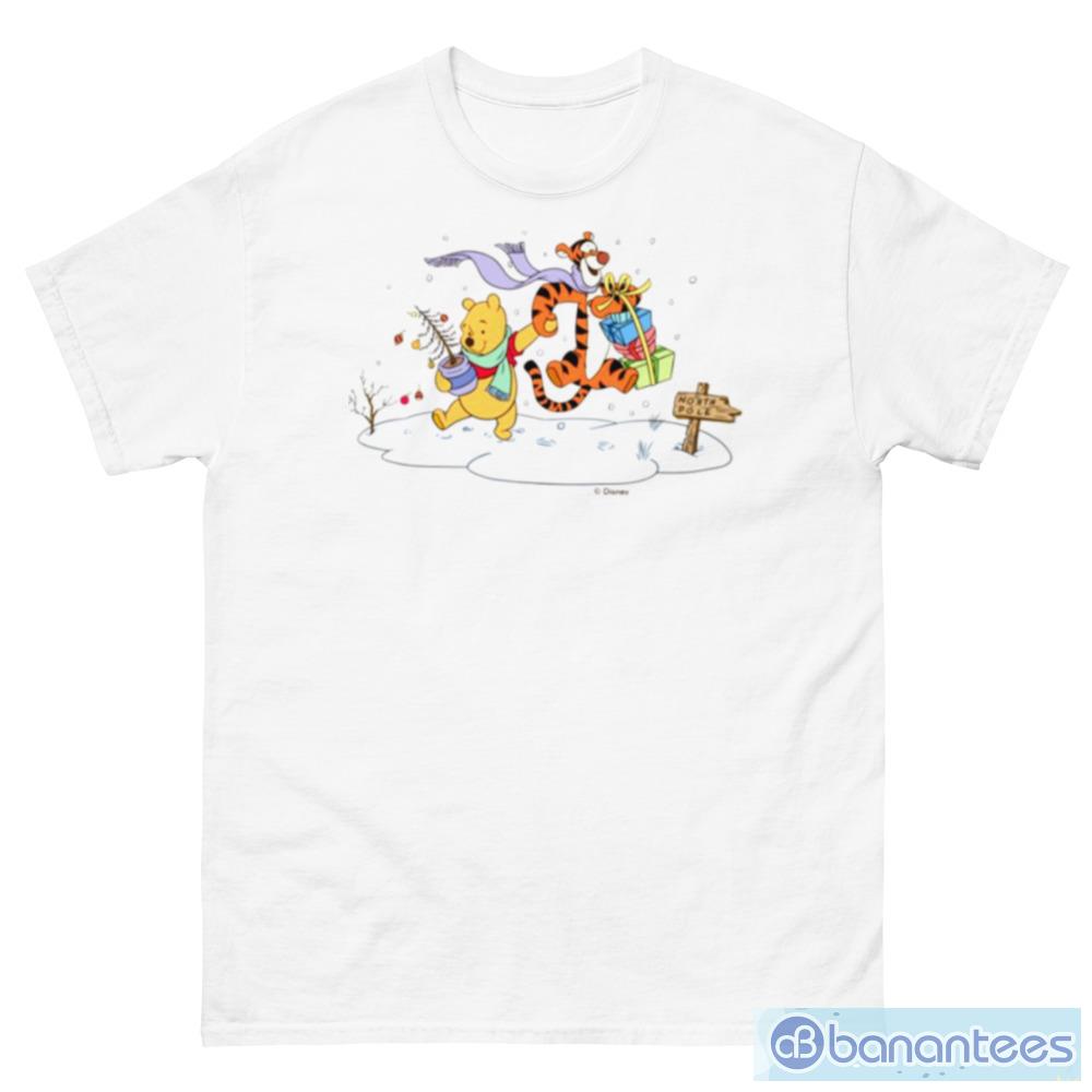 Pooh & Tigger Christmas Gifts Winnie The Pooh Graphics T Shirts - Men’s Classic Tee Gildan 5000 Pooh & Tigger Christmas Gifts Winnie The Pooh Graphics T Shirts - Men’s Classic Tee Gildan 5000