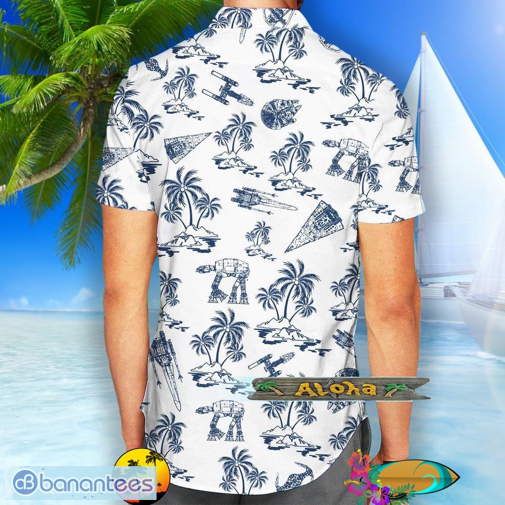 Summer Aloha Star Wars Boba Fett Hawaiian Shirt Palm Leaves Pattern