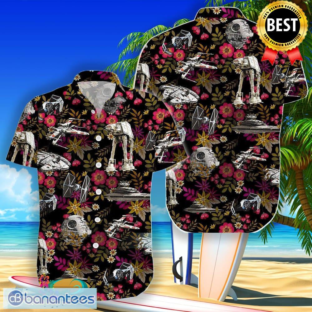 Short Sleeve Star Wars The Mandalorian Men Hawaiian Shirt - Banantees