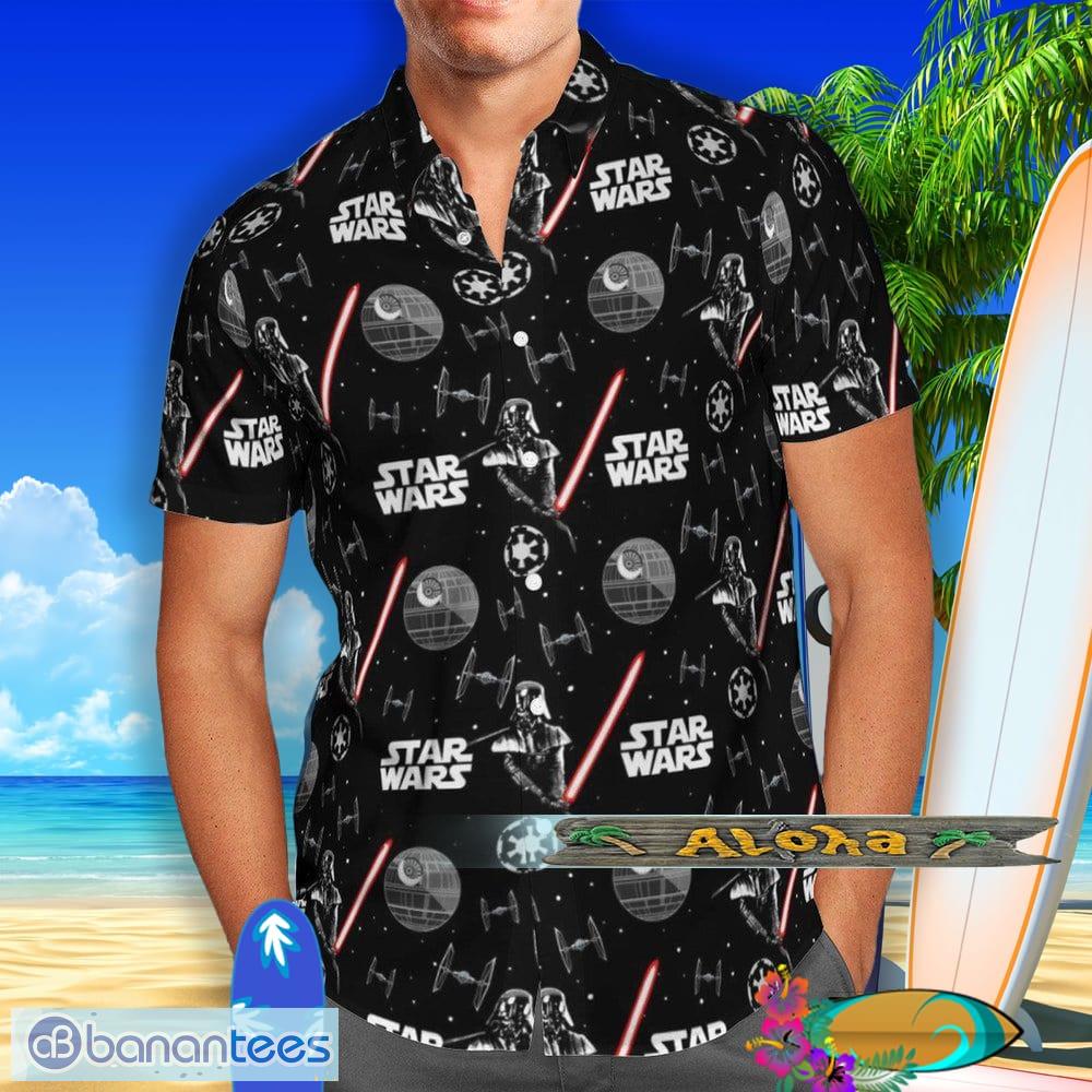 Short Sleeve Star Wars The Mandalorian Men Hawaiian Shirt - Banantees