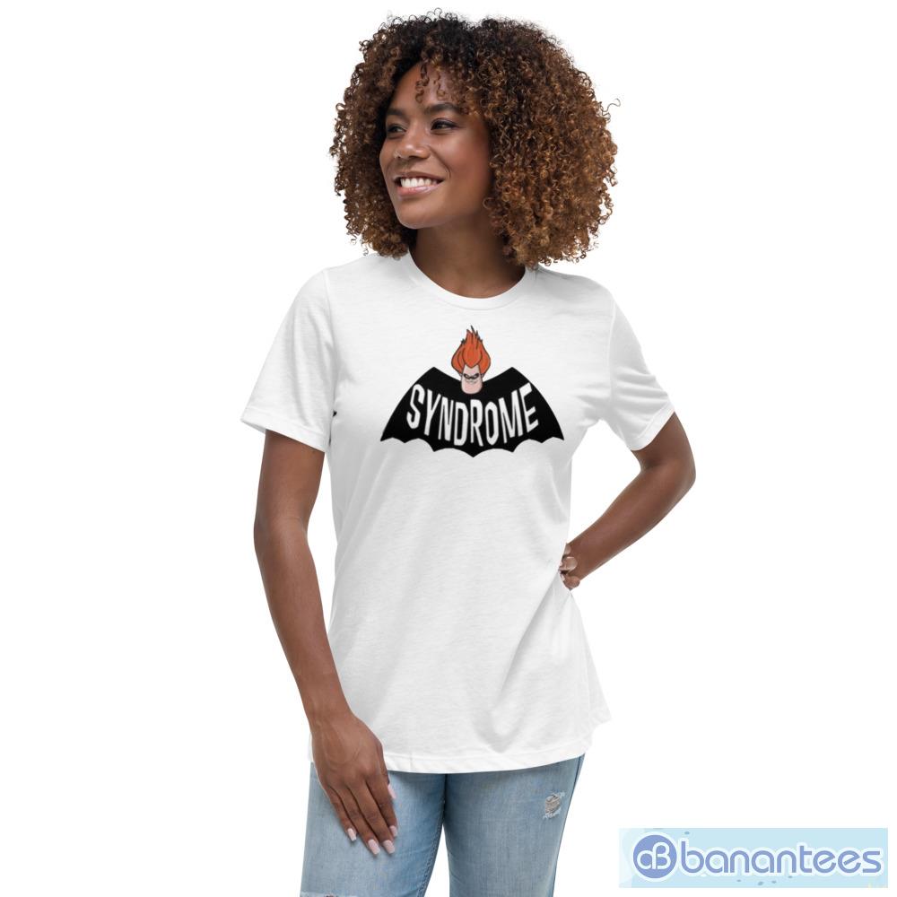 syndrome batman parody logo the incredibles graphics t shirts 2 image Syndrome Batman Parody Logo The Incredibles Graphics T Shirts Product Photo