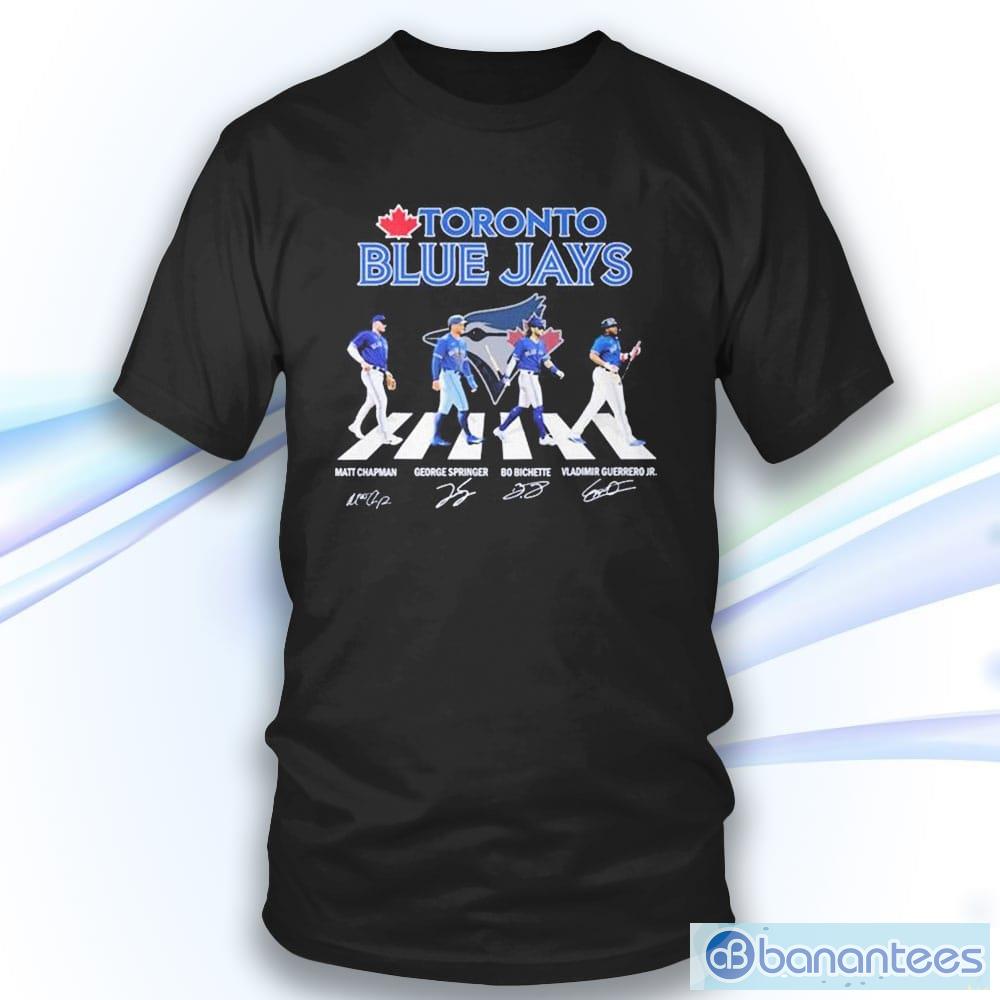 Toronto Blue Jays Team Abbey Road 2023 Signatures Design T Shirts -  Banantees