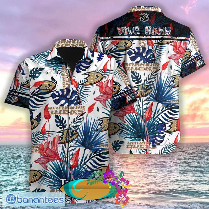 Anaheim Ducks NHL Flower Hawaiian Shirt Best Gift For Men And