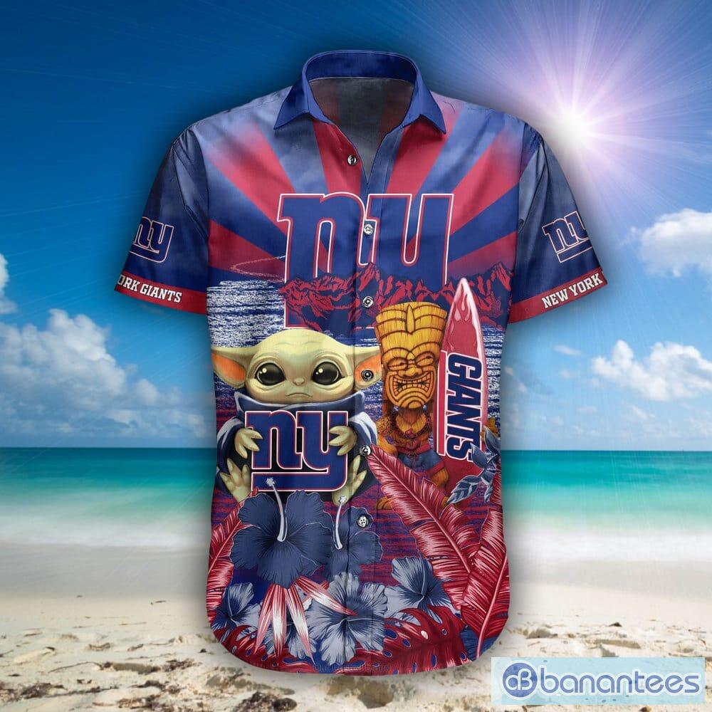 Ny giants hot sale hawaiian shirt