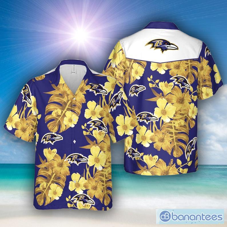 Baltimore Ravens NFL Custom Name Hawaiian Shirt For Men And Women