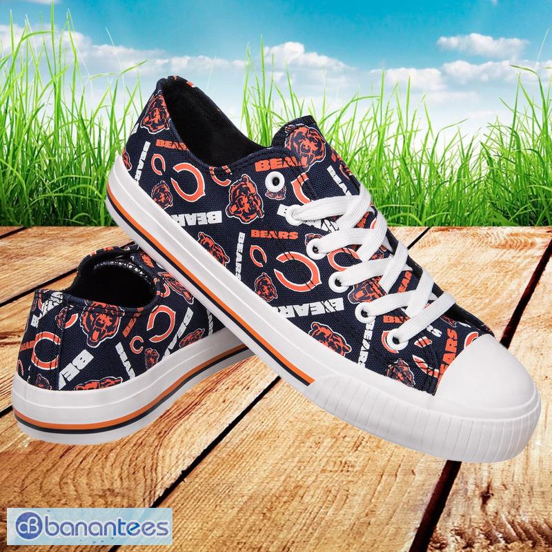 Women's Chicago Bears Tie-Dye Canvas Shoe