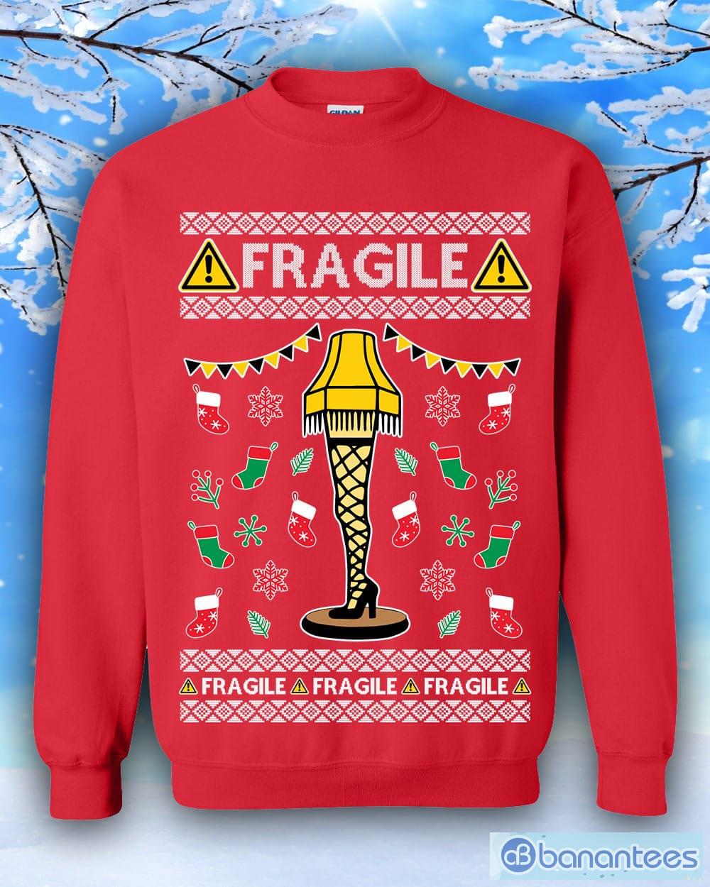 fragile christmas sweater