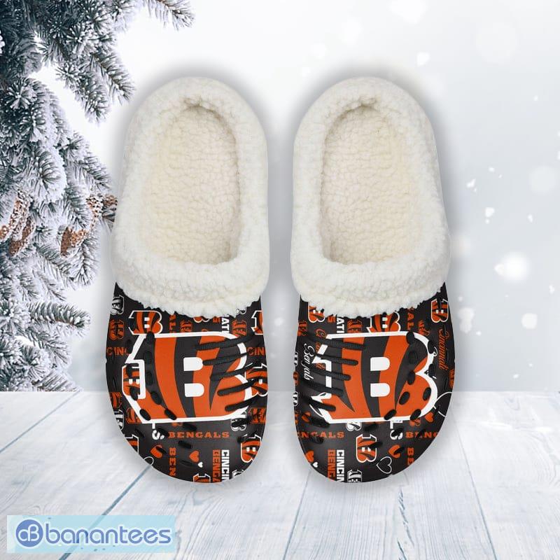 Merry Christmas Snow Pattern Funny Cute Cincinnati Bengals Gifts Ugly  Christmas Sweater - Banantees