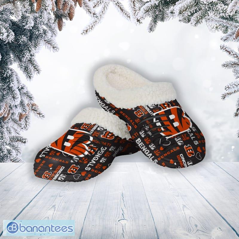 NFL Cincinnati Bengals Crocs Clog Shoes Show Your Team Spirit