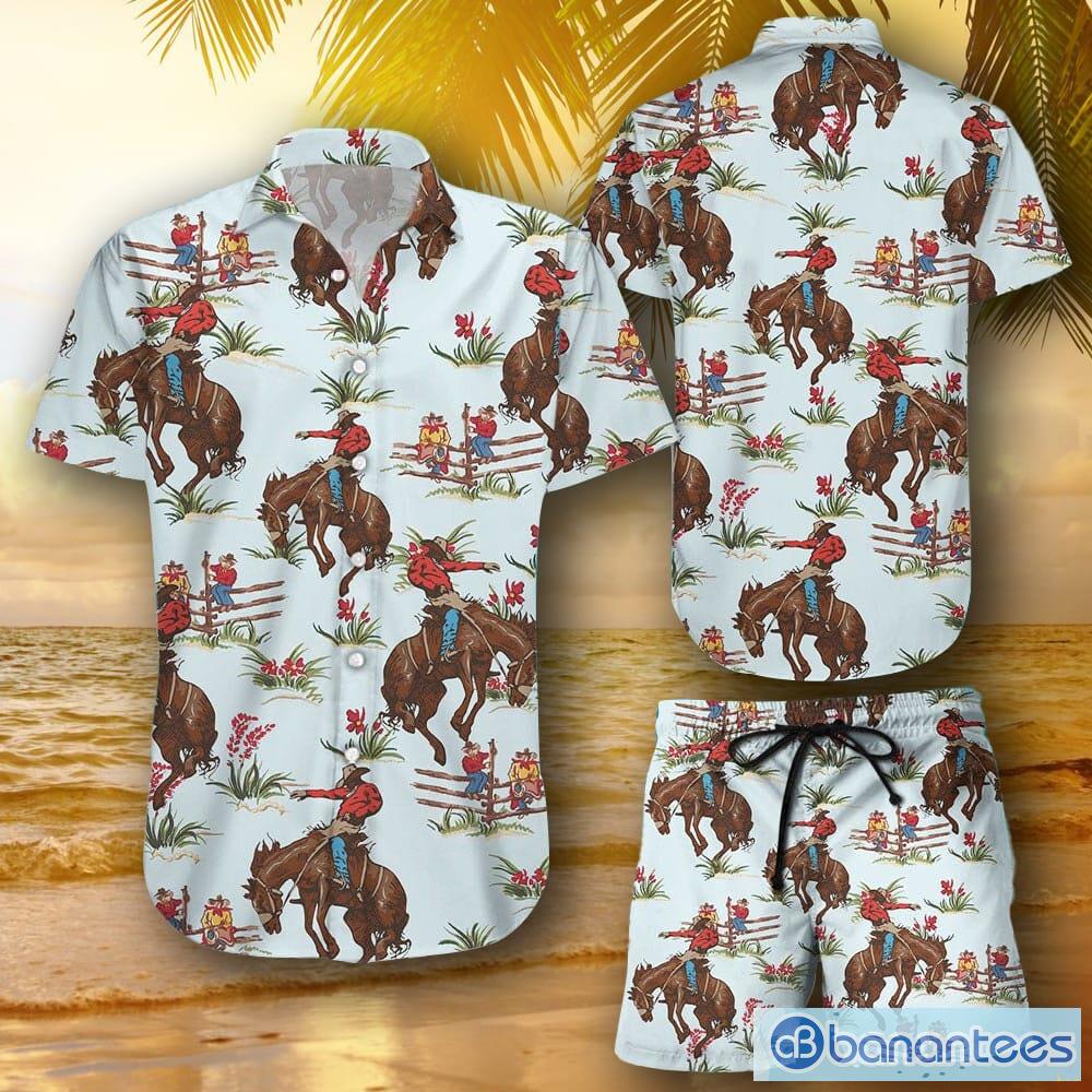 Cowboy Hawaiian Shirt - Trendy Aloha