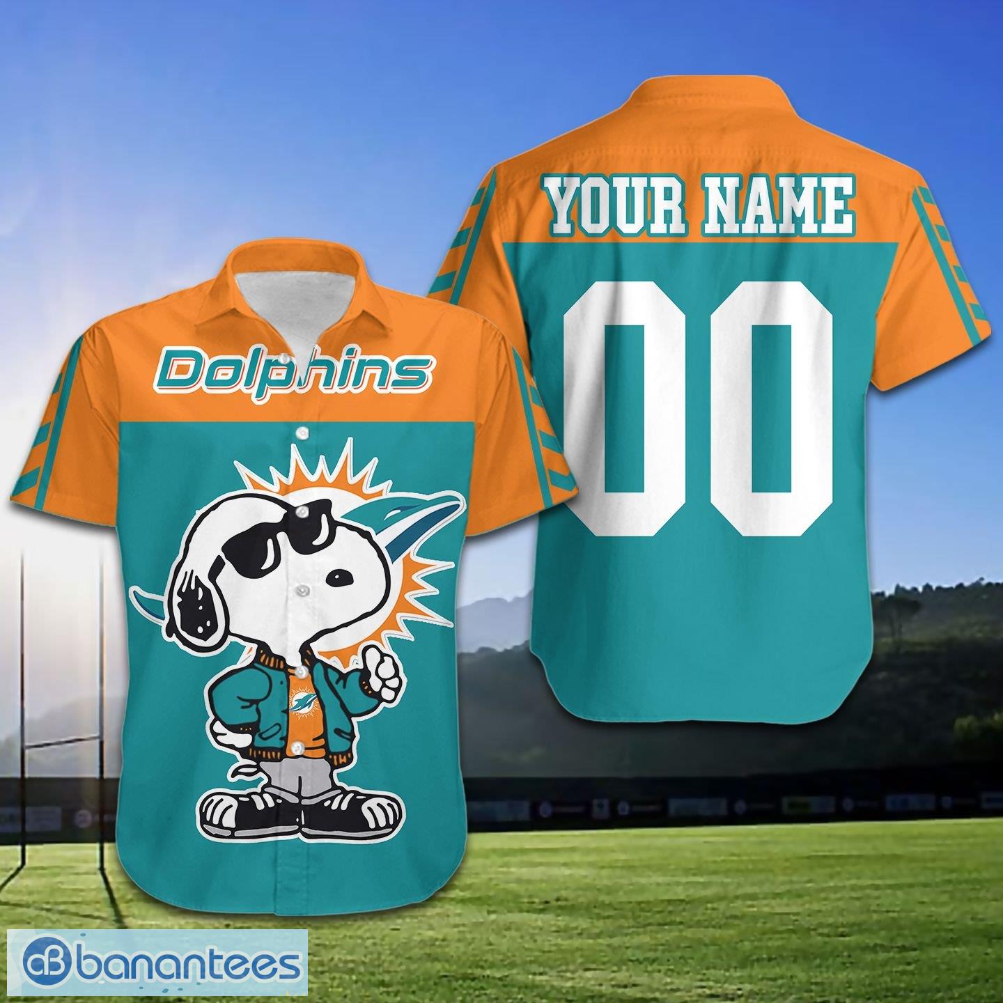 Nfl Miami Dolphins 3D Hawaiian Shirt Style 03 Men And Women For Fans -  Banantees