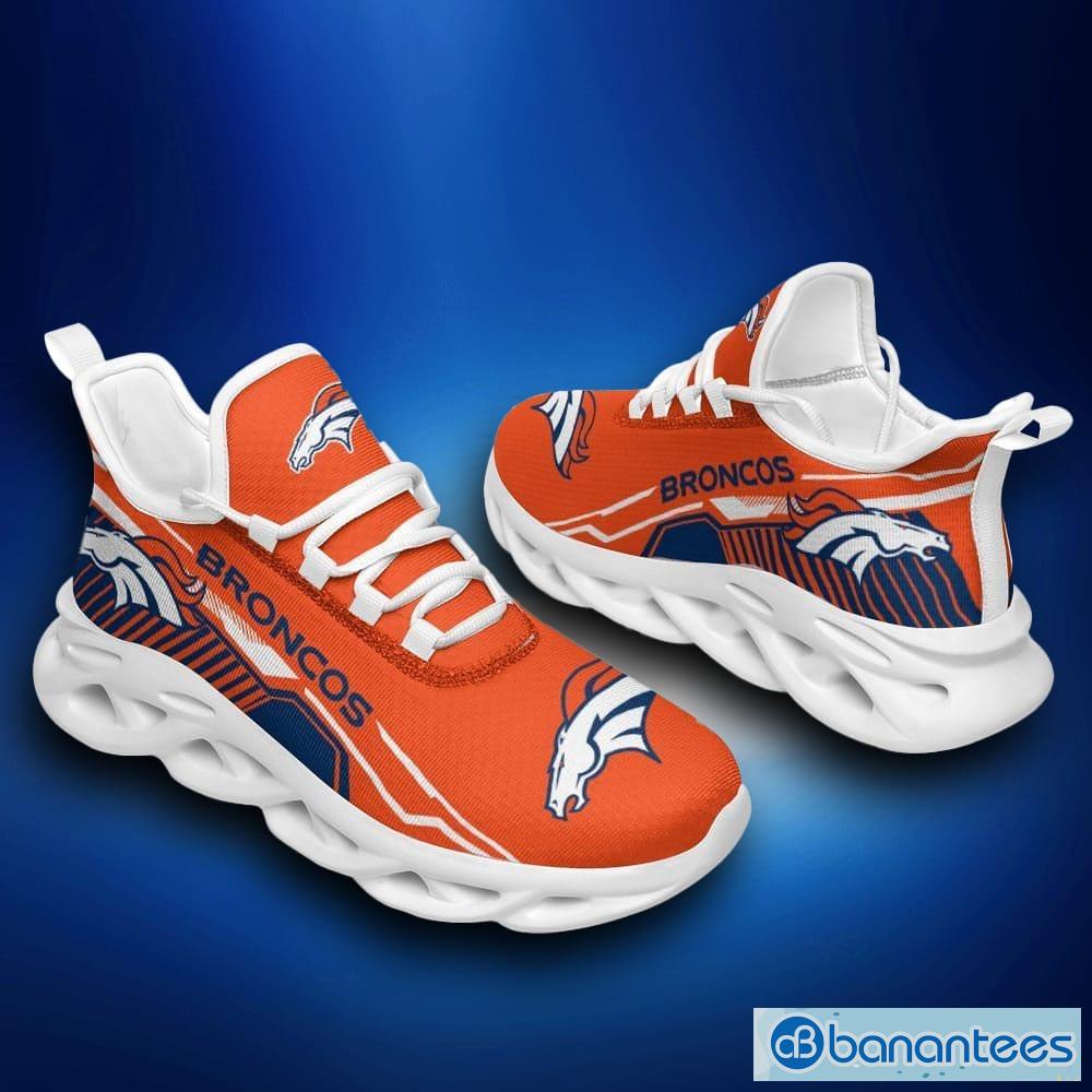 Denver Broncos NFL Orange Blue Max Soul Shoes