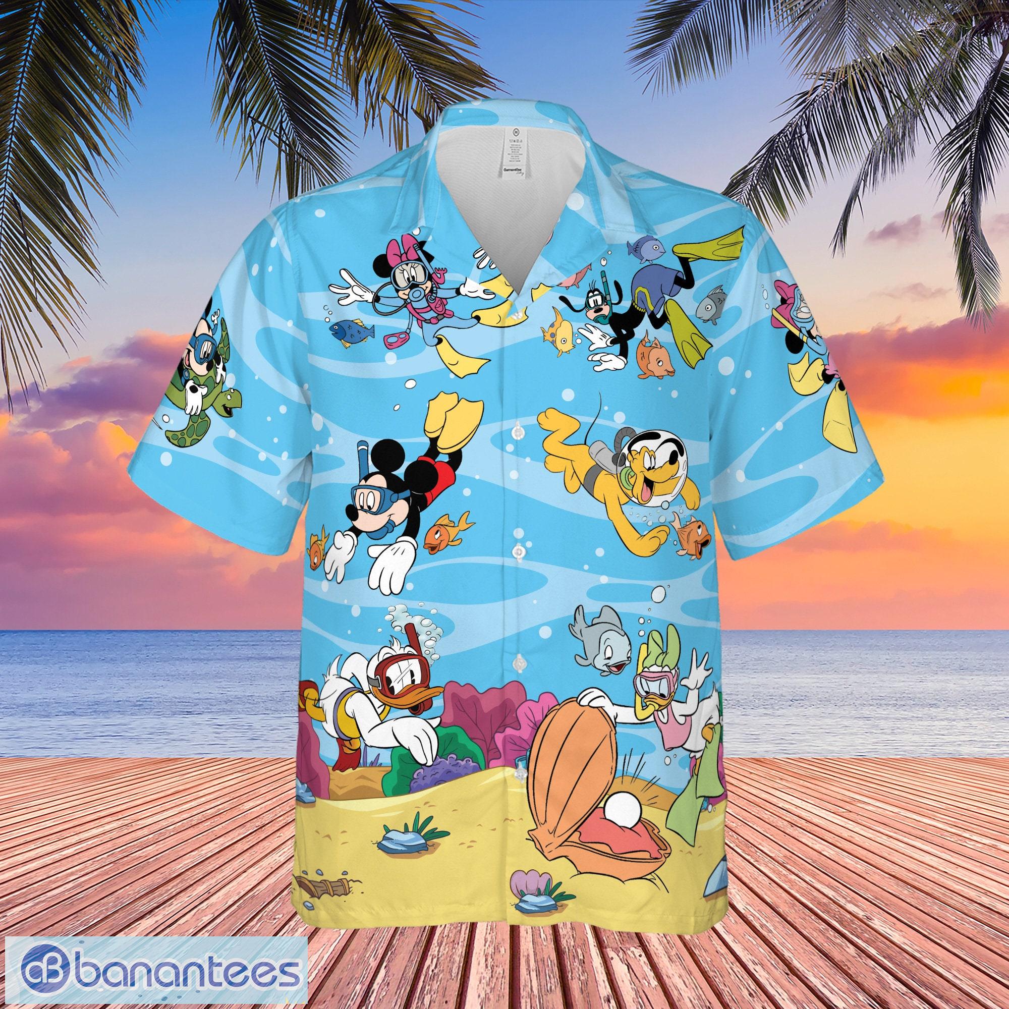 Disney Mickey Mouse Hawaiian Summer Shirt, Gifts For Men And Women