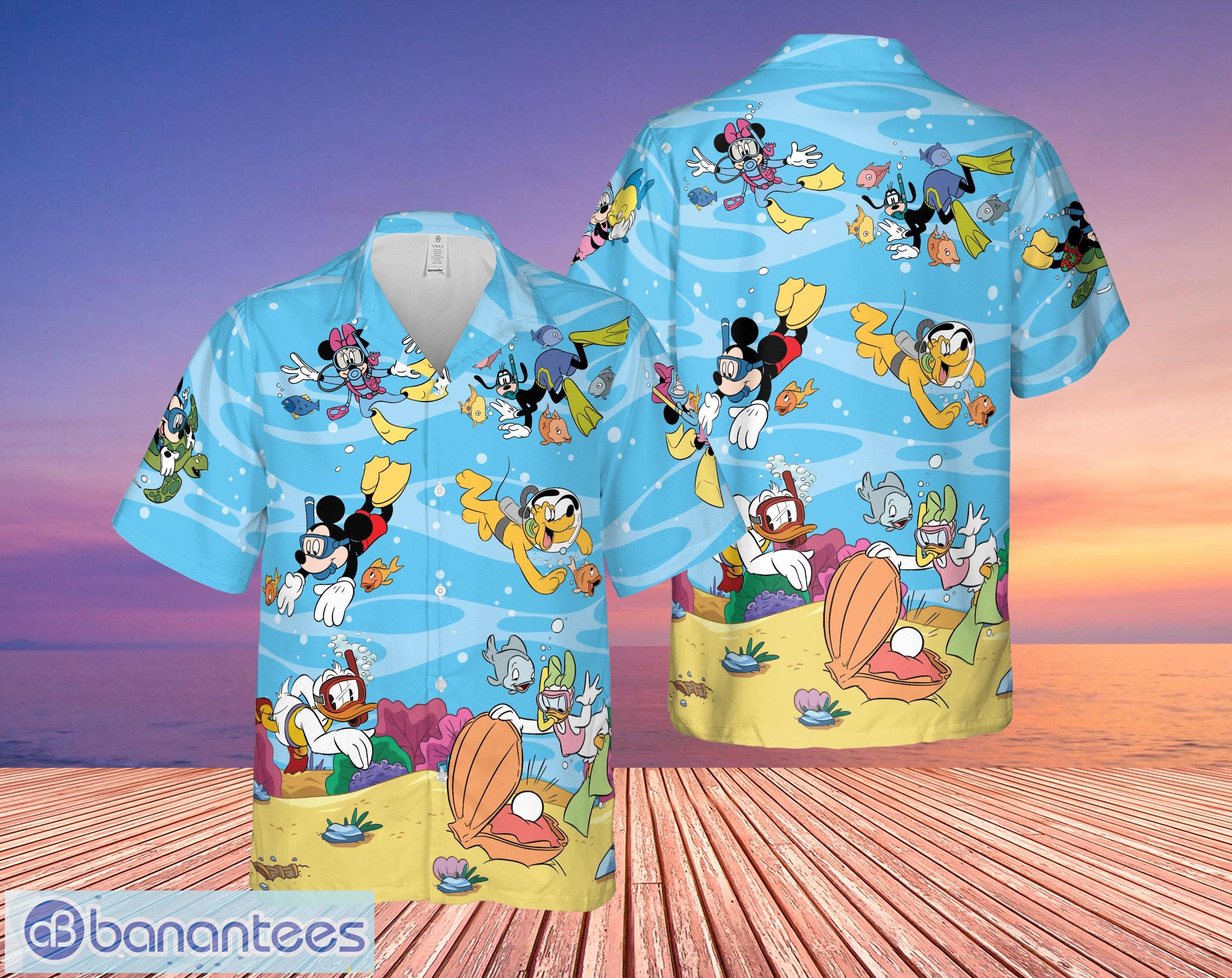 Disney Mickey Mouse Hawaiian Summer Shirt, Gifts For Men And Women