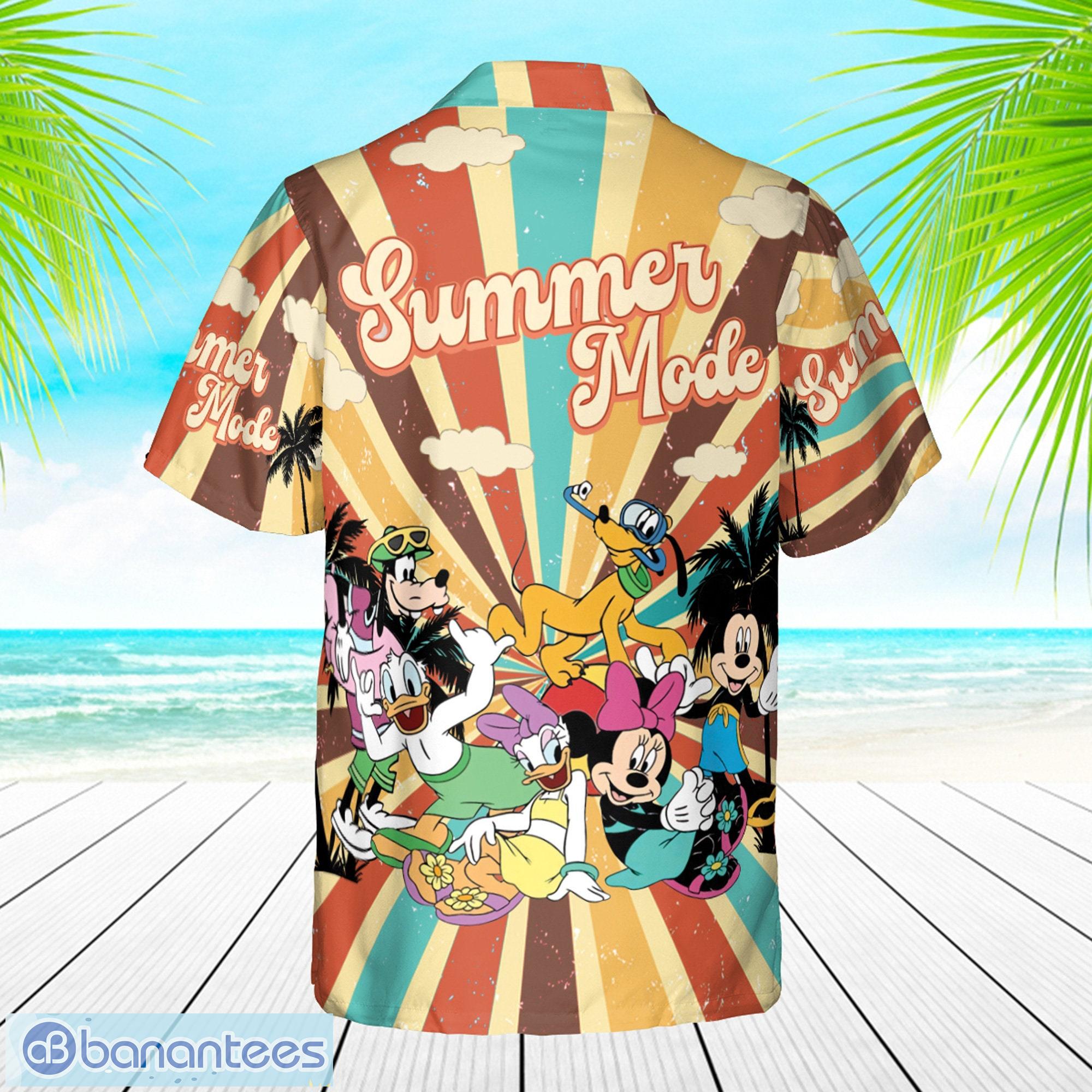 Disney Summer Retro 3D Hawaiian Shirts Gift For Men And Women