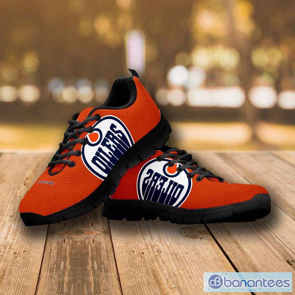 Edmonton Oilers Fan Unofficial Running Sneaker High Top Shoes For Men And  Women - Banantees