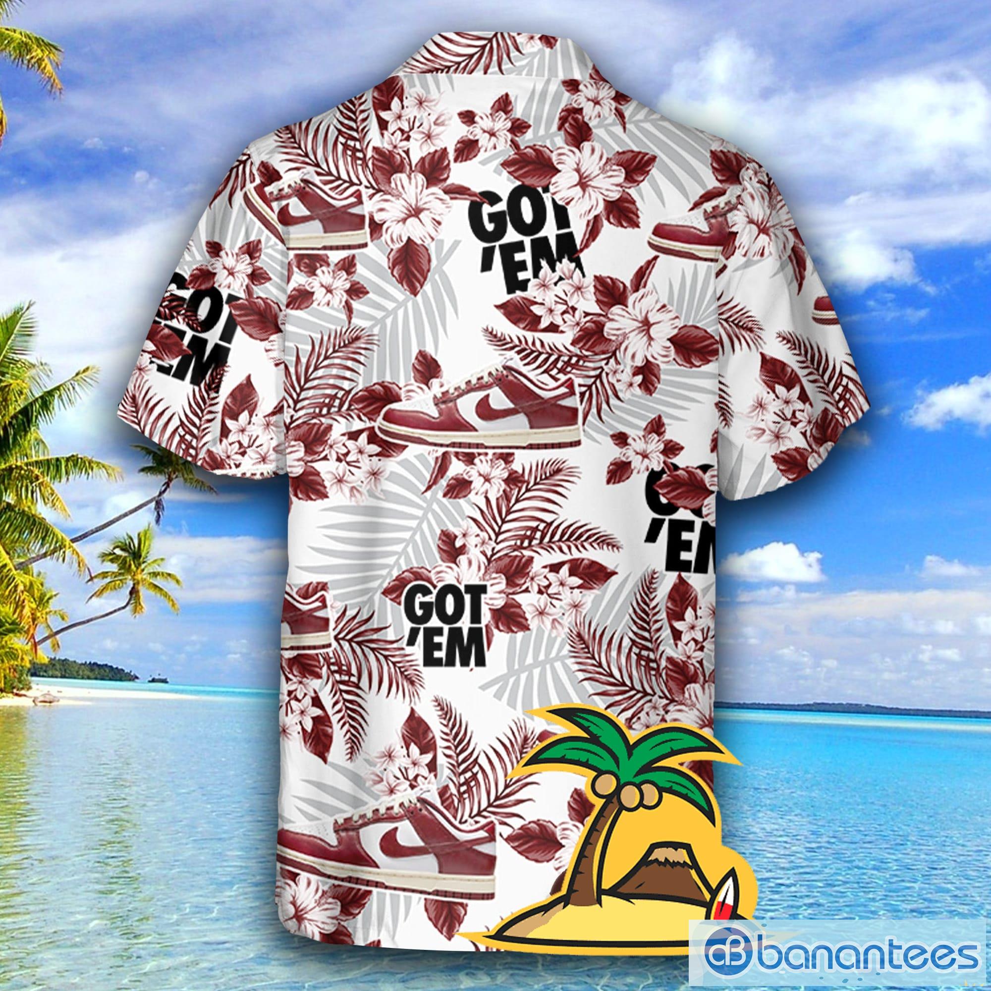 team red dunks shirt