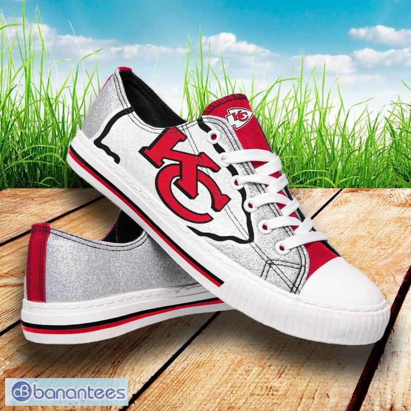 White Unisex Size 8.0 (Women's 9.0) KC Chiefs Shoes | SidelineSwap