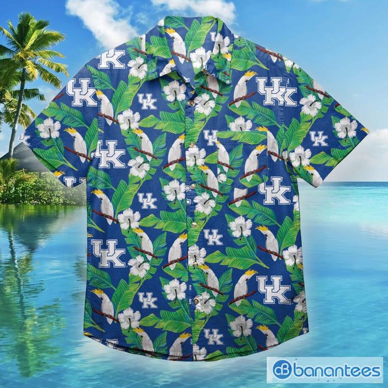 Kansas Jayhawks NCAA Flower Button Up Hawaiian Shirt 3D Shirt