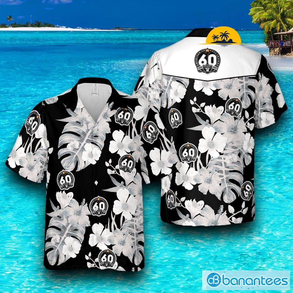 Las Vegas Raiders Hawaiian Shirt NFL Football Raiders Button Shirt