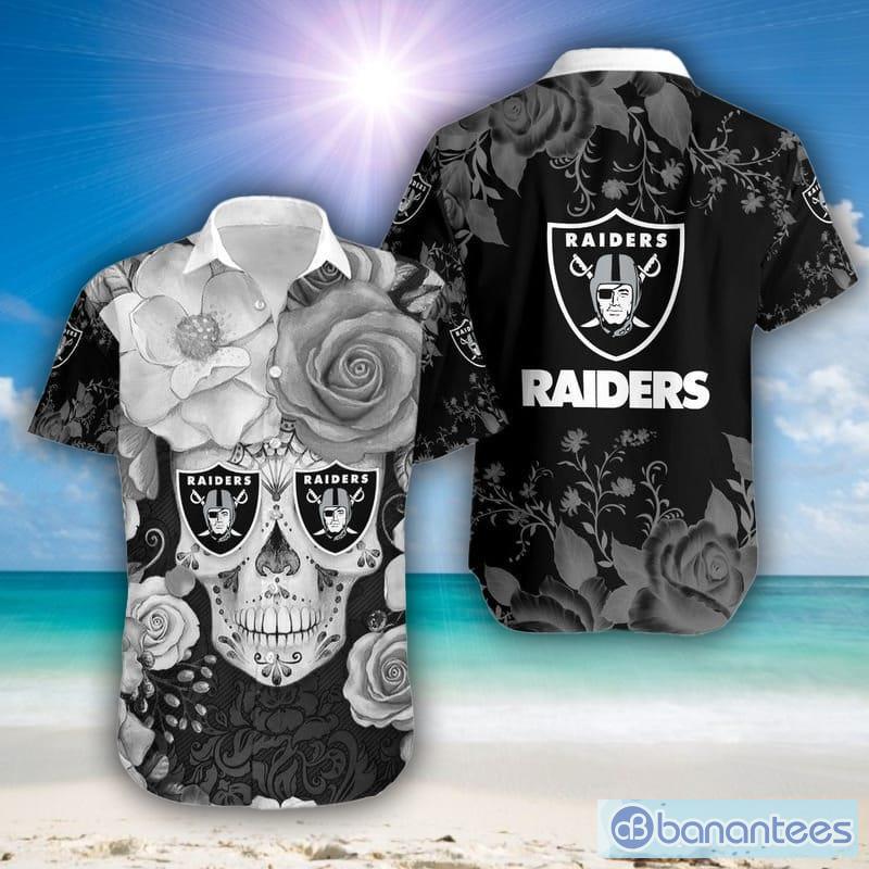 Las Vegas Raiders Custom Name NFL Hawaiian Shirt And Shorts Gift For Men  And Women Fans - Banantees