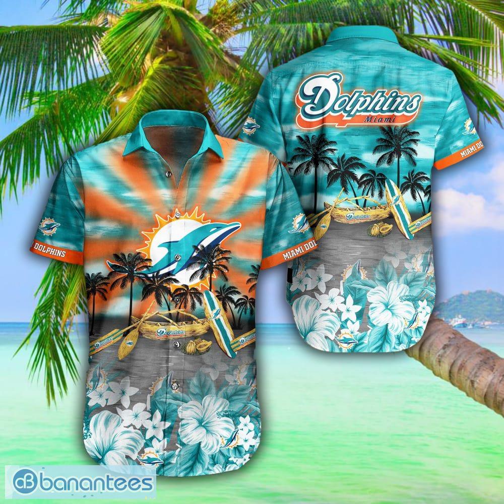 Miami Dolphins NFL Football 3D Hawaiian Shirt And Shorts For Men And Women  Gift Fans - Banantees