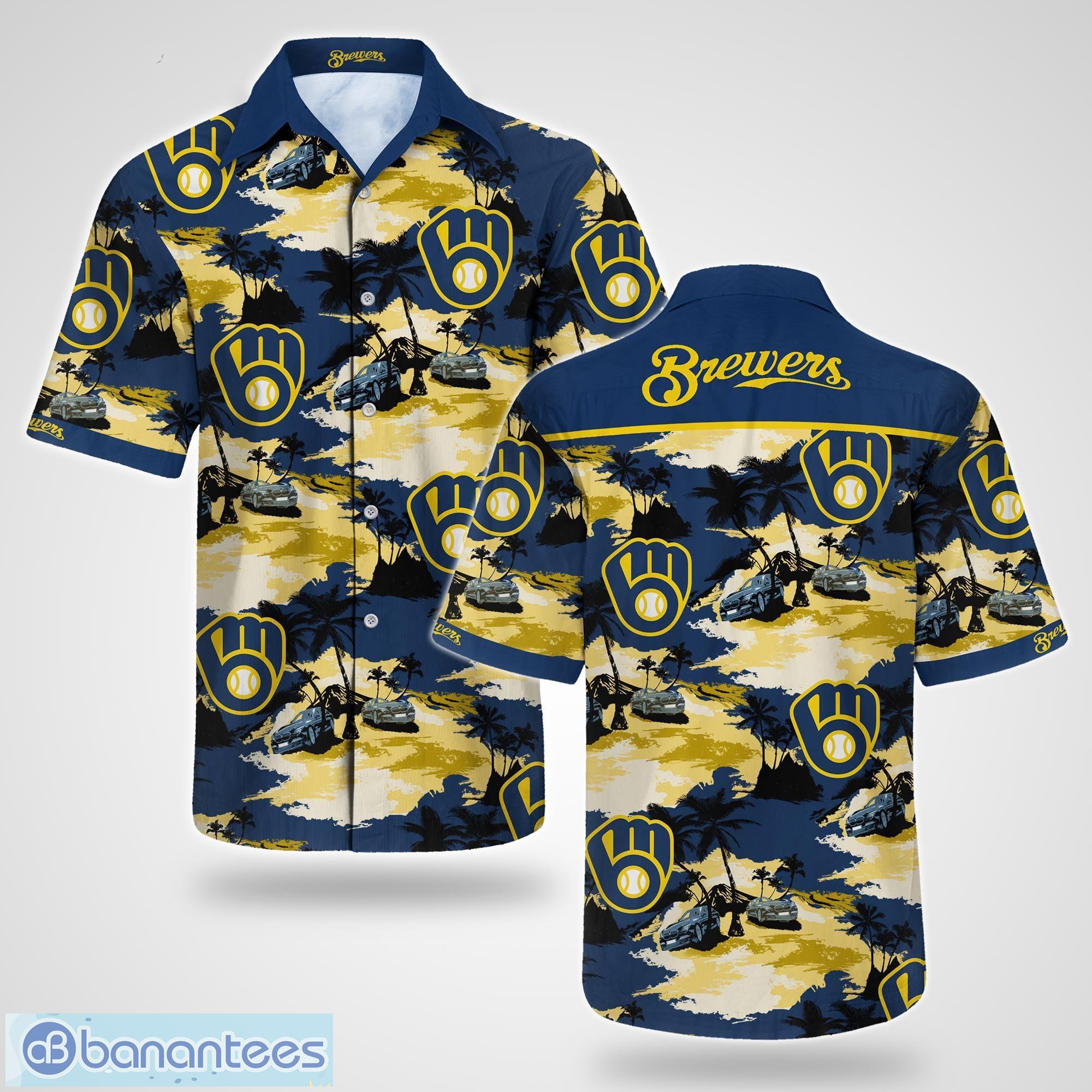 Milwaukee Brewers Button Up Shirt