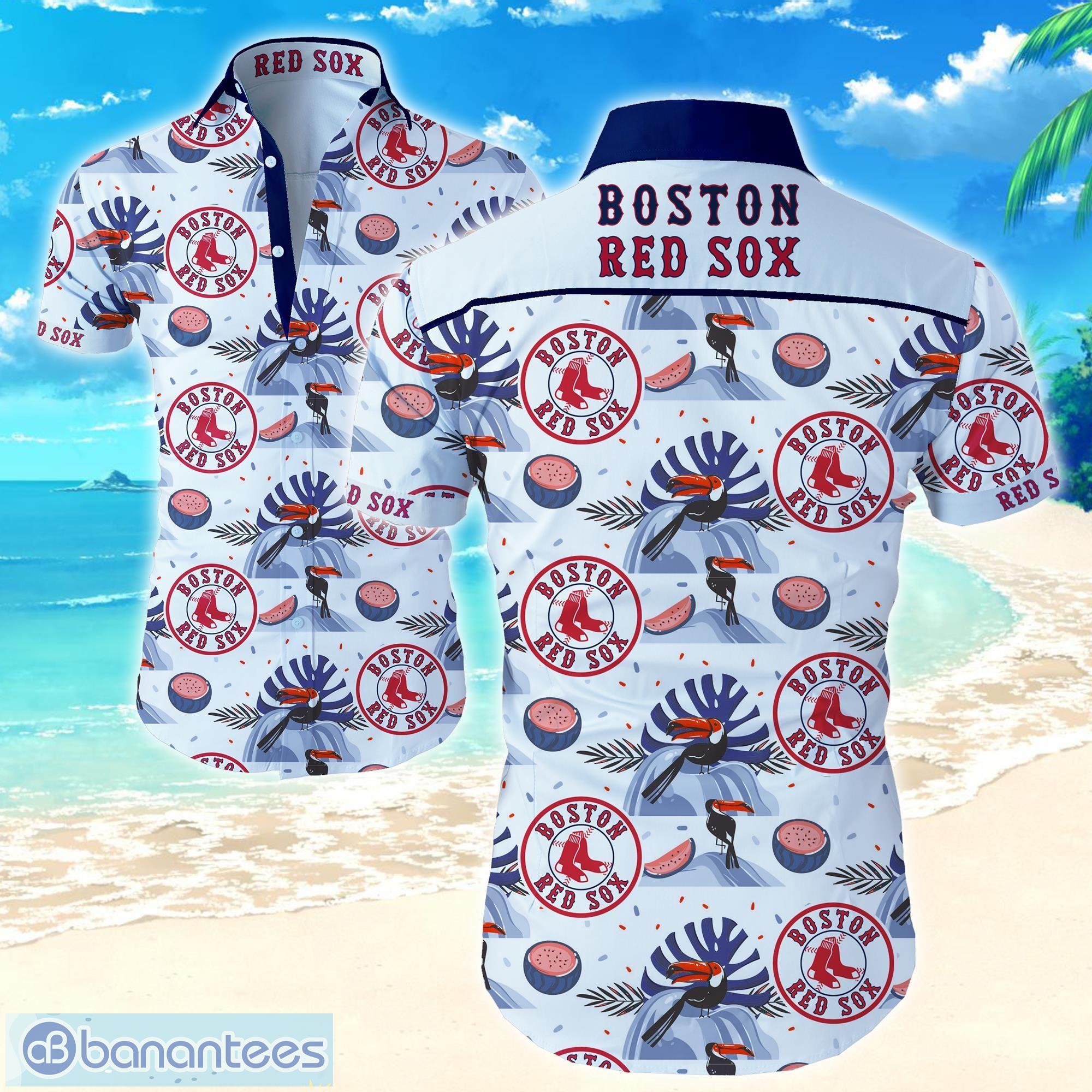 Boston Red Sox Summer Beach 2 T-Shirt - Mens