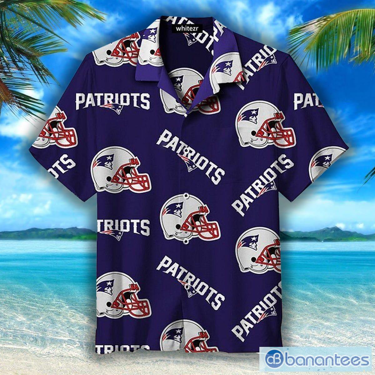 New England Patriots Helmet NFL Premium Hawaiian Shirt For Fans