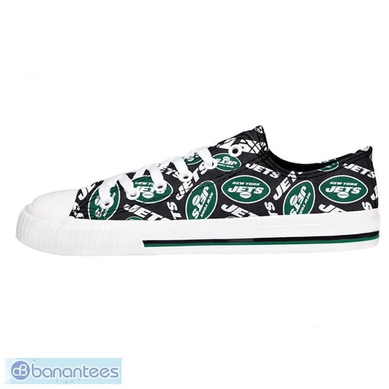 New York Jets NFL Womens Midsole White Sneakers