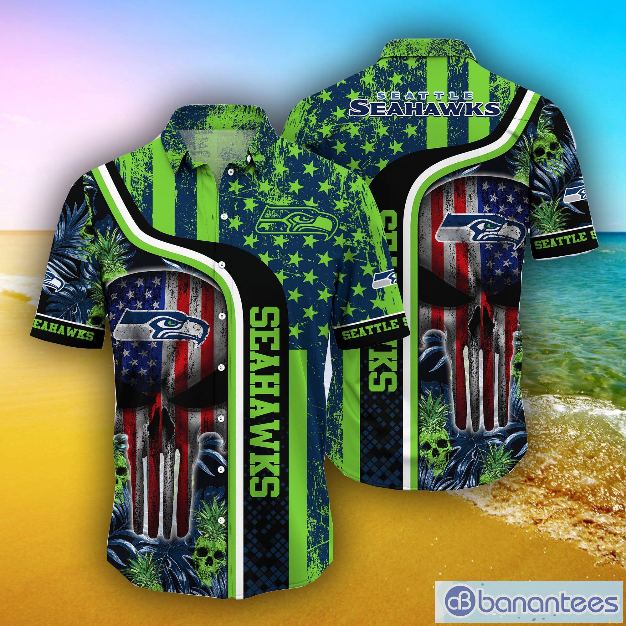 Seattle Seahawks Nfl 3D Hawaiian Shirts Men And Women For Fans - Banantees