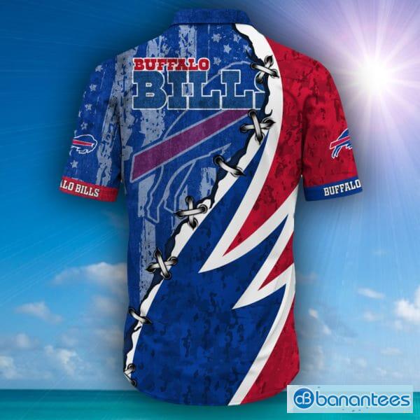 Nfl Buffalo Bills Floral Button Up Summer Hawaiian Shirt And Shorts -  Banantees