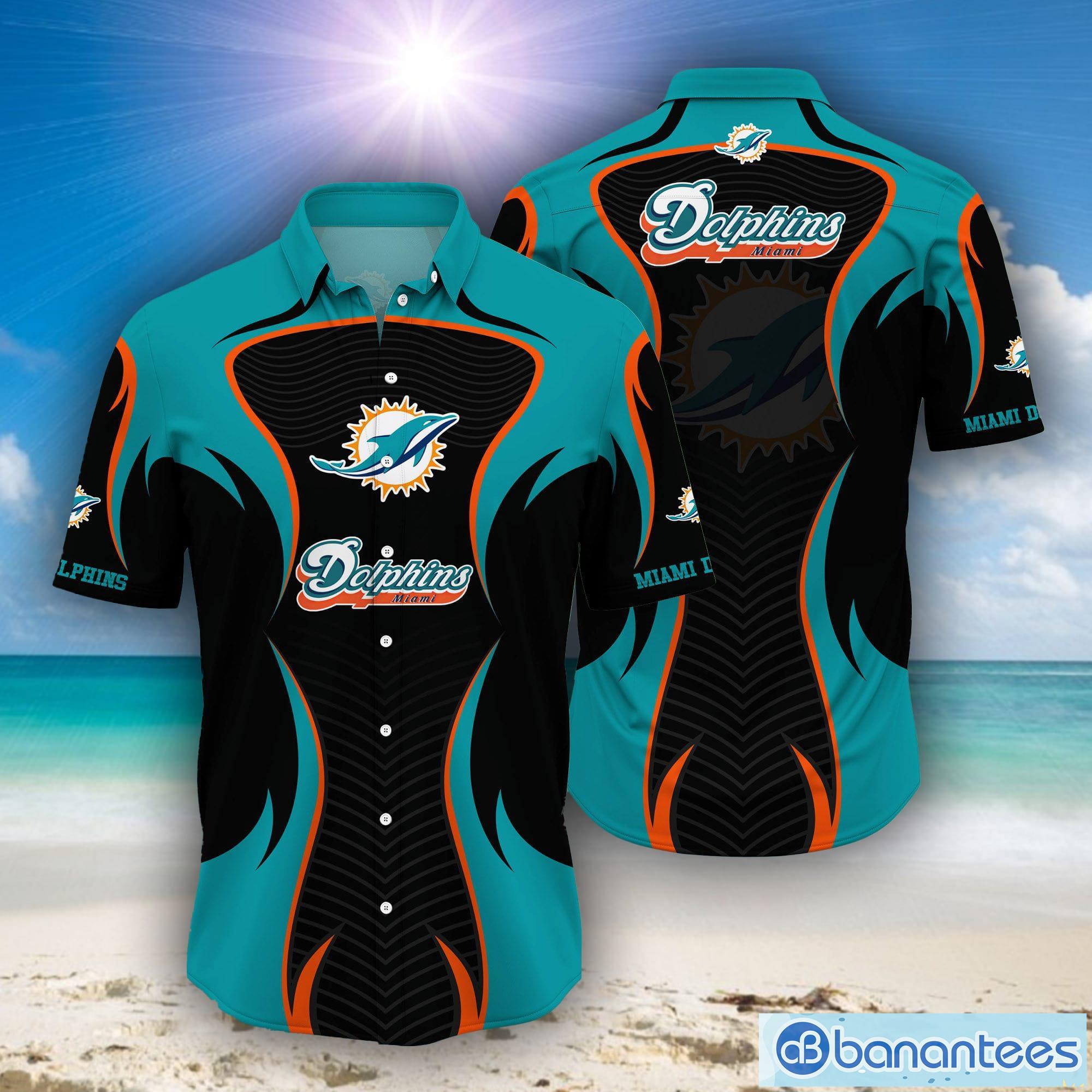 Nfl Miami Dolphins 3D Hawaiian Shirt Style 03 Men And Women For Fans -  Banantees