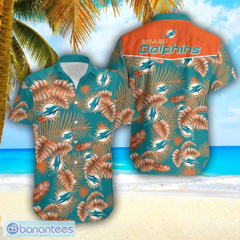 Miami Dolphins NFL Quarter Style Hawaiian Shirt For Fans - Banantees