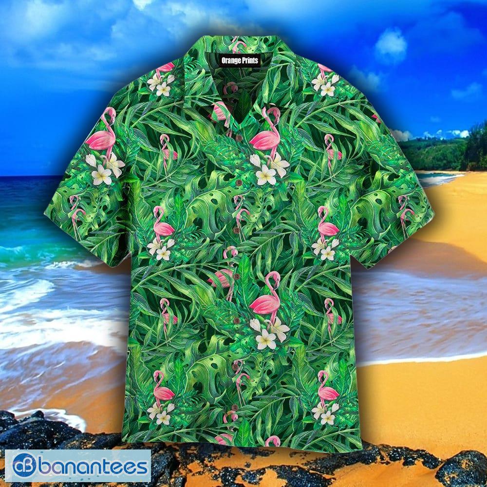 Pink Flamingo Tropical Aloha Hawaiian Shirt For Men And Women