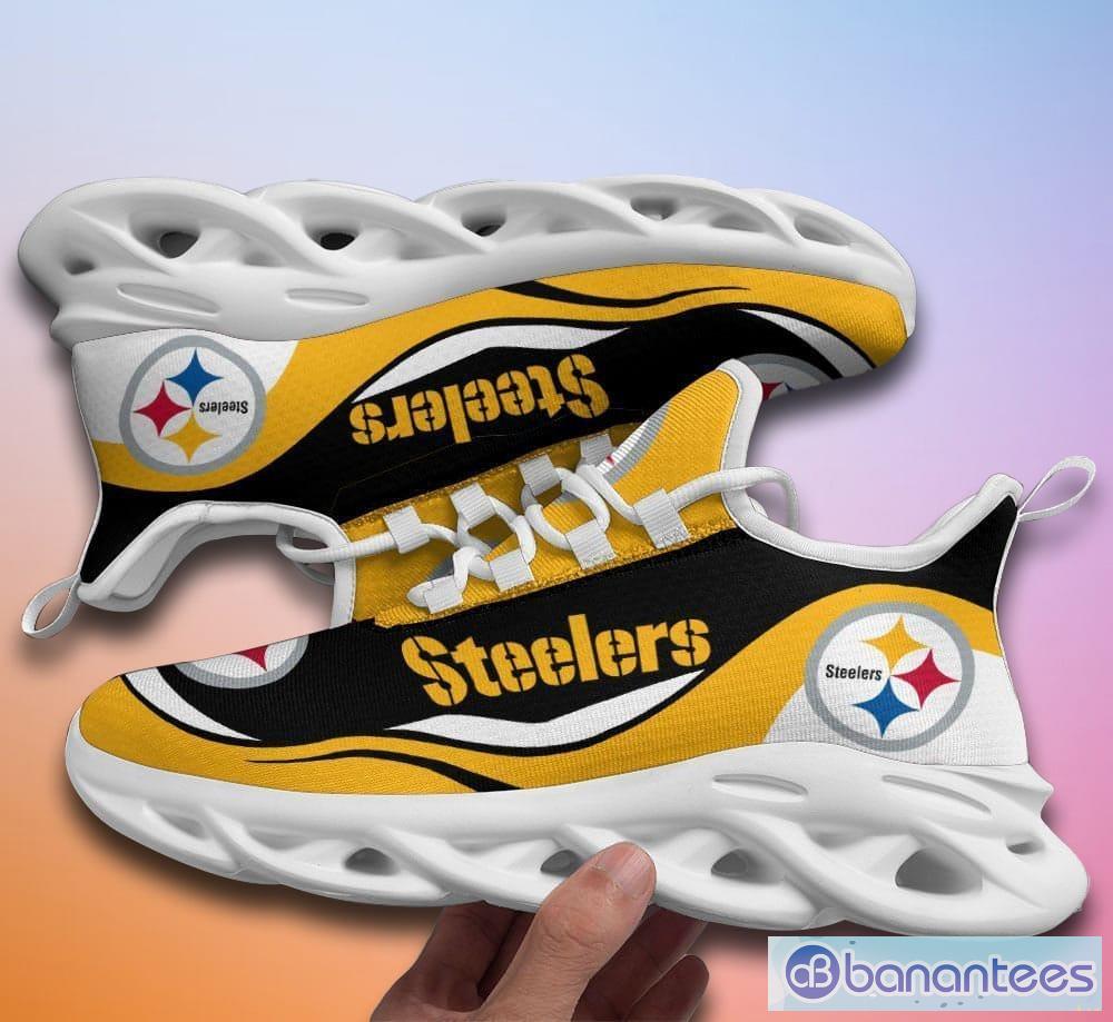 Pittsburgh Steelers High-quality Sports Shoes Gift Fans Max Soul Sneakers  For Men And Women - Banantees